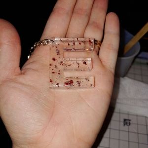 Handmade keychain (custom letters available)